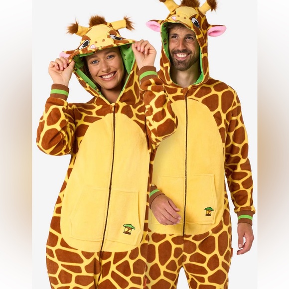 OppoSuits Pants - OppoSuits Giraffe adult unisex onesie